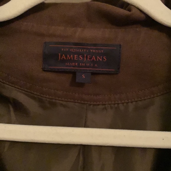 James jeans mixed media utility jacket sz S - Picture 3 of 6